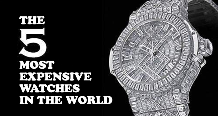 The top 5 most expensive watches in the world - Casino Kings Club